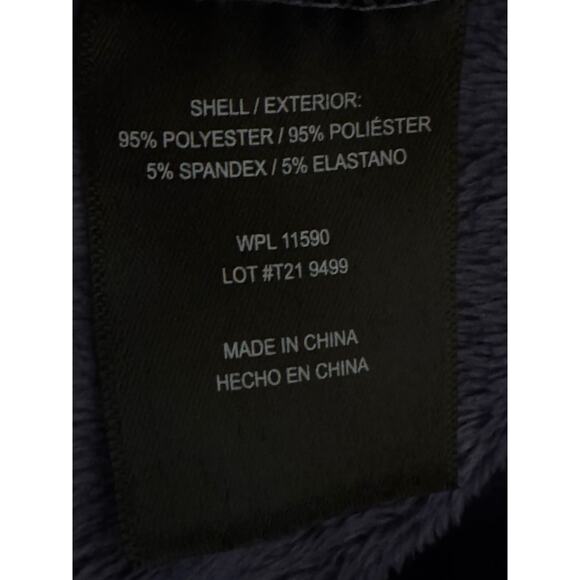 32 Degrees Purple Cozy Heat Sleepwear Fluffy Hoodie Dress S/M - Picture 7 of 7